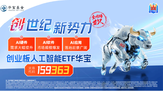 AI“基石”产业迎政策利好！中长线资金连续加码，创业板人工智能ETF华宝（159363）近10日吸金3.19亿元